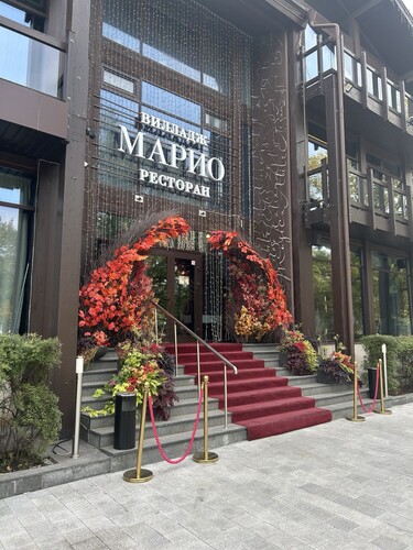 Ресторан «МАРИО Village», Одинцовский г. о., Рублево-Успенское шоссе, дер. Жуковка, д. 54Б